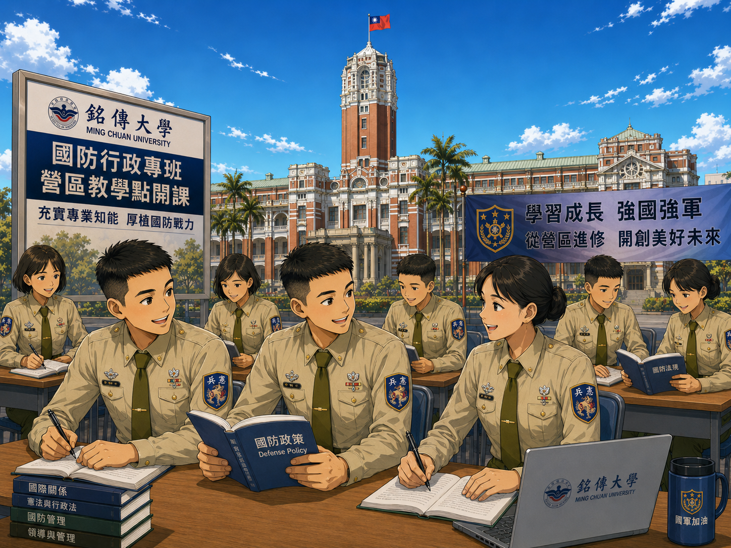 Featured image for “114學年度國防行政管理進修學士學位學程招生”